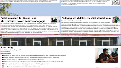 Poster A des Lehrstuhls Prof. Stöger