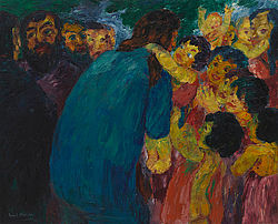 Emil Nolde, Christus und die Kinder (1910) The Museum of Modern Art, New York / Scala, Florence