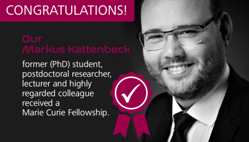 Congratulations! Our Markus Kattenbeck, former (PhD) student, postdoctoral researcher, lecturer and highly regarded colleague received a Marie Curie Fellowship.