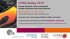 Infobildschirm Citas Dialog Schwartz