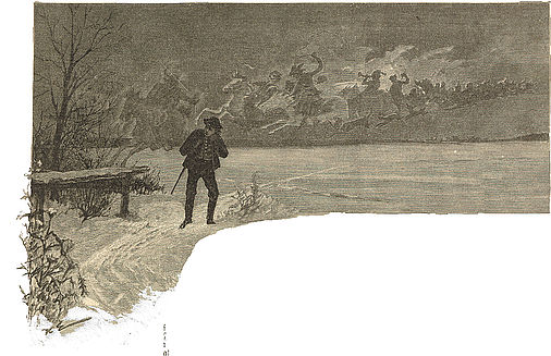 Illustration der „Wilden Jagd“