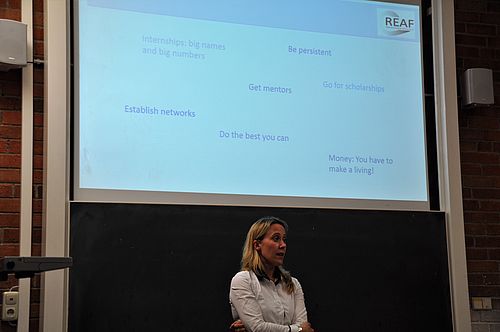 REAF_17 May 2017_REAF Career Launch with Dr. Susanne Ehrenreich-Blazekovic