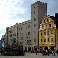 Haidplatz in Regensburg