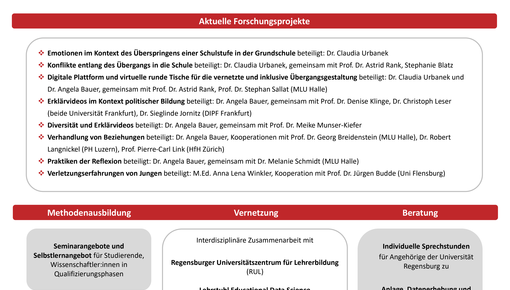 Poster des Lehrstuhls Qualitative Methoden