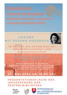 Lesung mit Zuzana Husárová