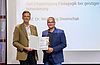 Stellvertretend für unseren Lehrstuhl nahm Prof. Wolfgang Dworschak den Preis entgegen.
