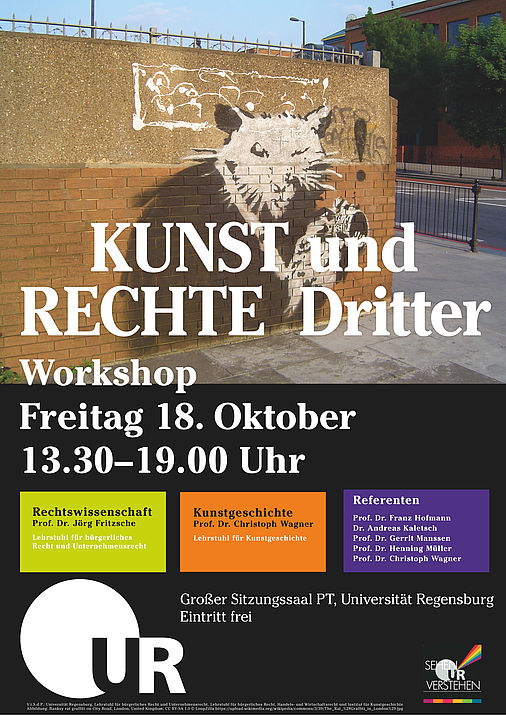 2019-09-18 Kunst Und Rechte Dritter Plakat