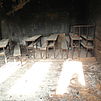Ehemaliger Klassenraum einer Untergrundschule in Prishtina