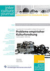 Titelseite Intercultura Journal mit den Beiträgen der Tagung