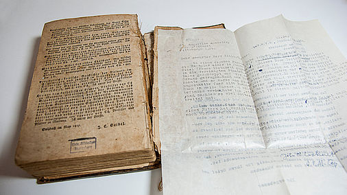 Kapuziner Buch Brief