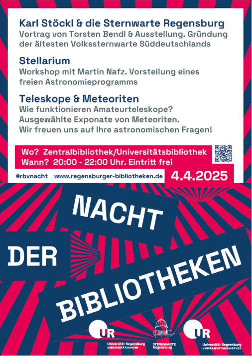Plakat Nacht der Bibliotheken