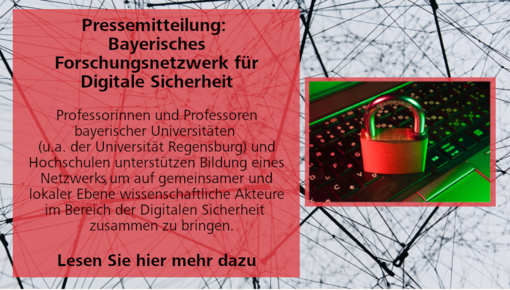 Bayerisches Forschungsnetzwerk für Digitale Sicherheit