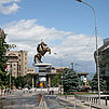 Skopje - Reiterdenkmal