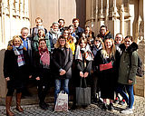 Die Regensburger Studierenden der Erfurt-Exkursion