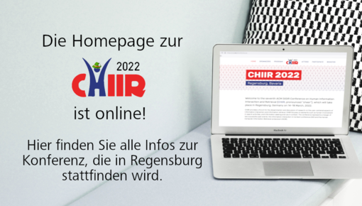 Die Website zur Chiir2022, die in Regensburg stattfindet, ist online.ttf