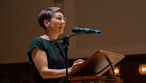 Juliane Tomann spricht bei der MSA25