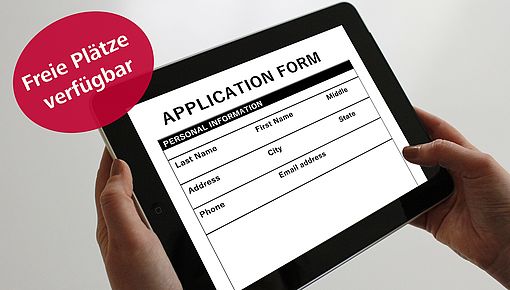 Bewerben Sie sich für einen Studienstart im April 2026