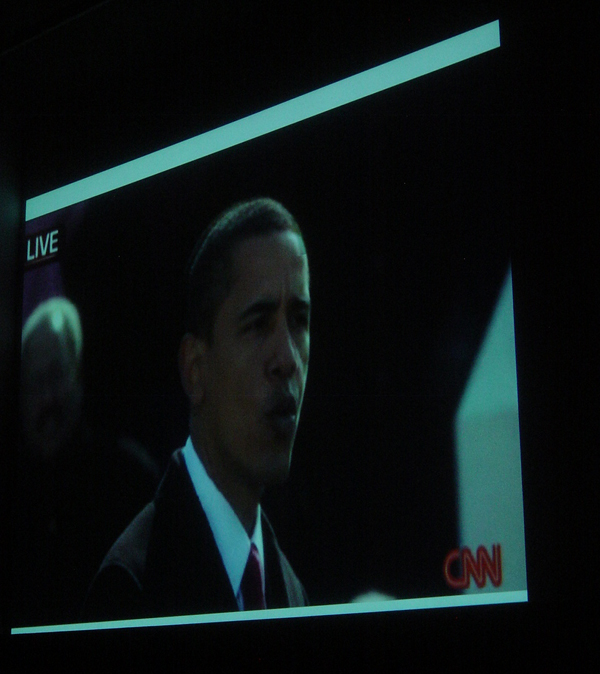 Inauguration of Barack Obama 2009 Universität Regensburg