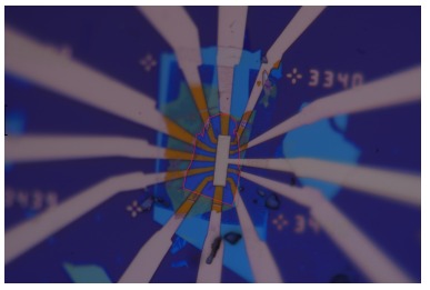A van-der-Waals heterostructure assembled from graphene and a magnetic semiconductor A van-der-Waals heterostructure assembled from graphene and a magnetic semiconductor