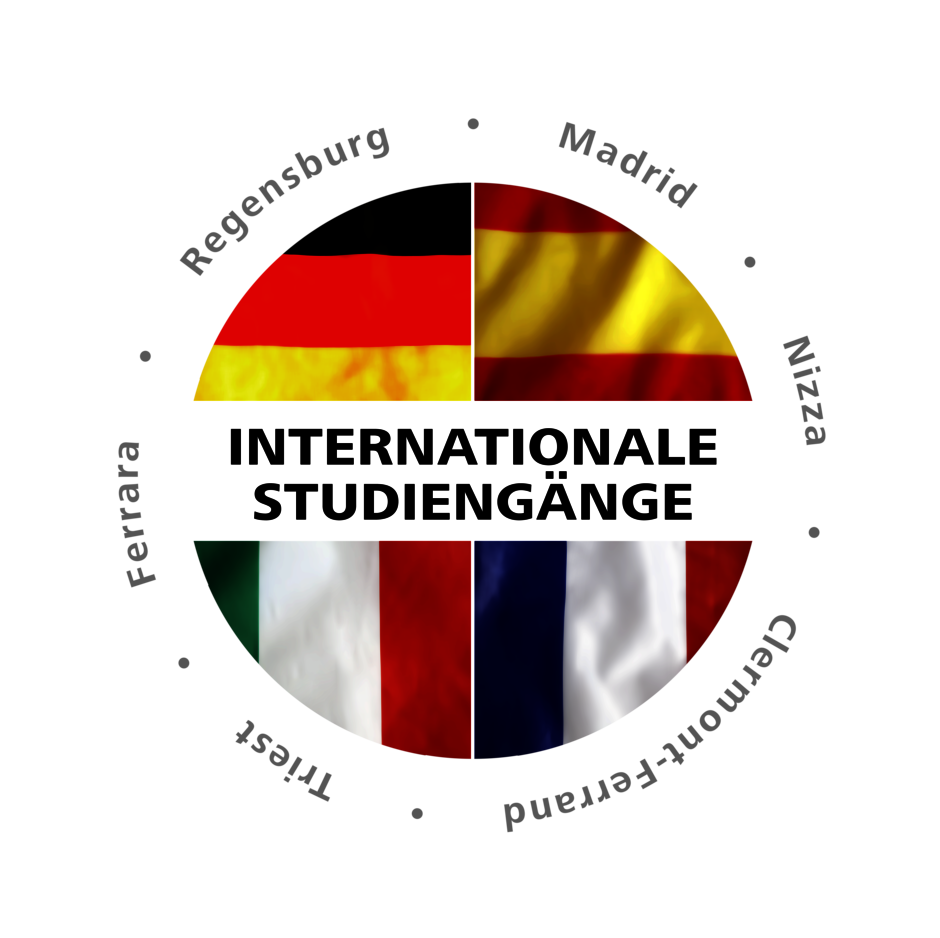 Logo Internationale Studiengänge des Instituts für Romanistik der Universität Regensburg