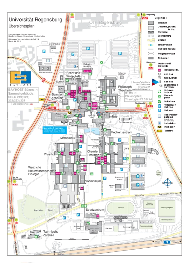 BAYHOST & BTHA Location on UR campus