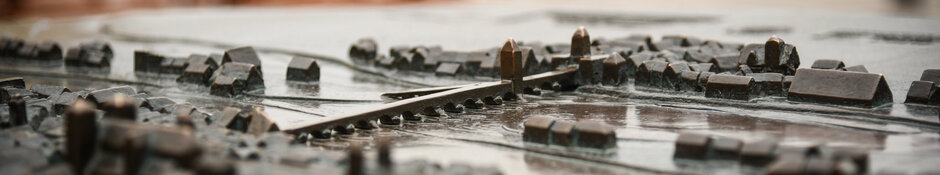 Modell der Regensburger Altstadt um 1700