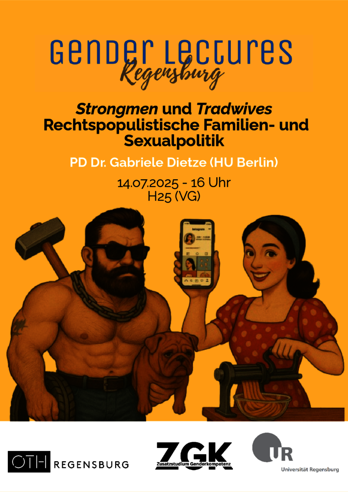 Plakat Gender Lecture Sommersemester 2025 (öffnet Vergrößerung des Bildes)