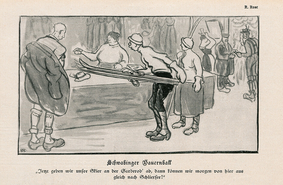 Schwabinger Bauernball (öffnet Vergrößerung des Bildes)