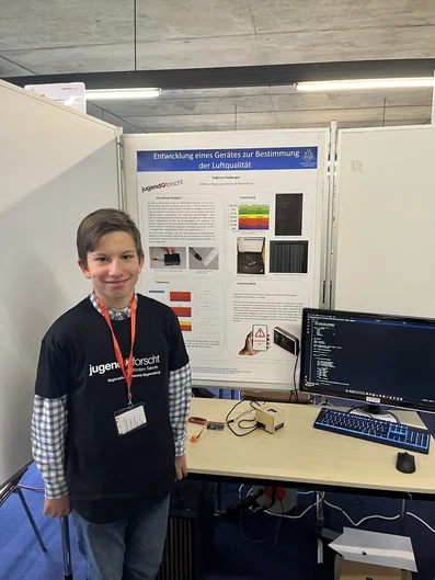 3. Platz Jugend forscht junior (öffnet Vergrößerung des Bildes)