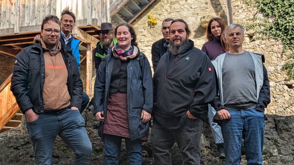 Gruppenfoto Arbeitsgruppe Matysik