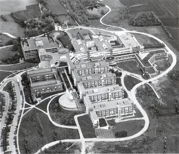 Klinikum, Luftbild (öffnet Vergrößerung des Bildes)