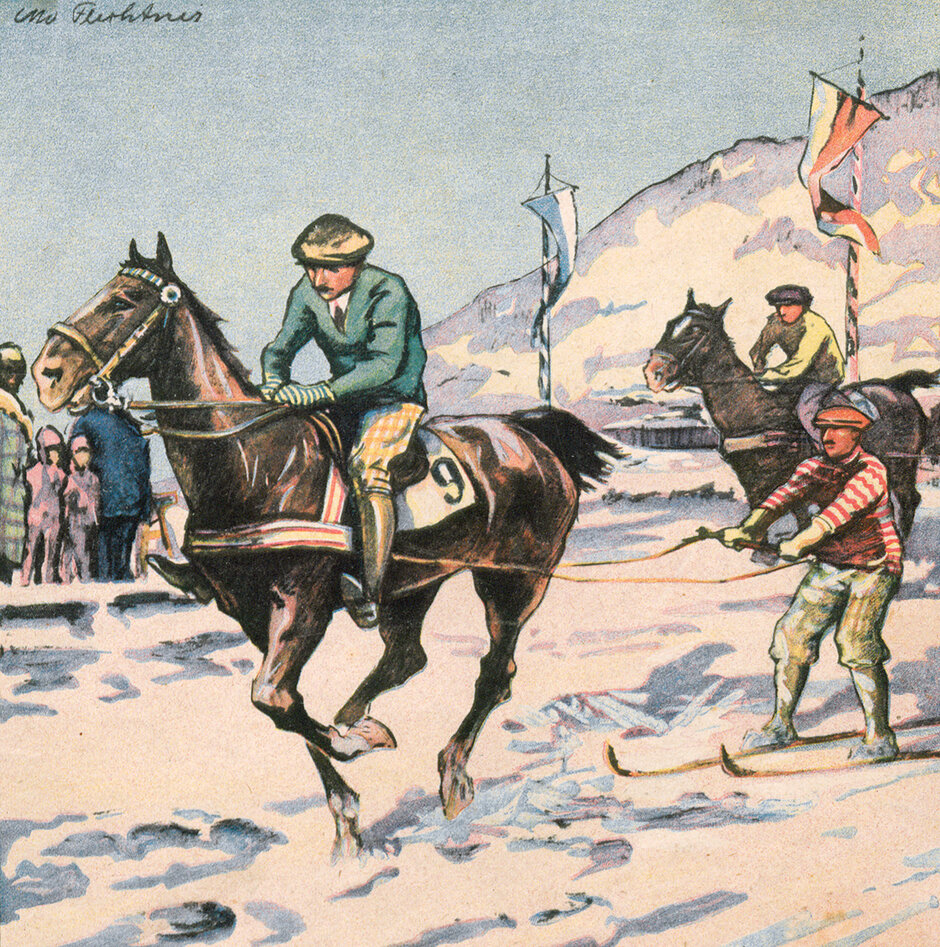 Skijöring (öffnet Vergrößerung des Bildes)