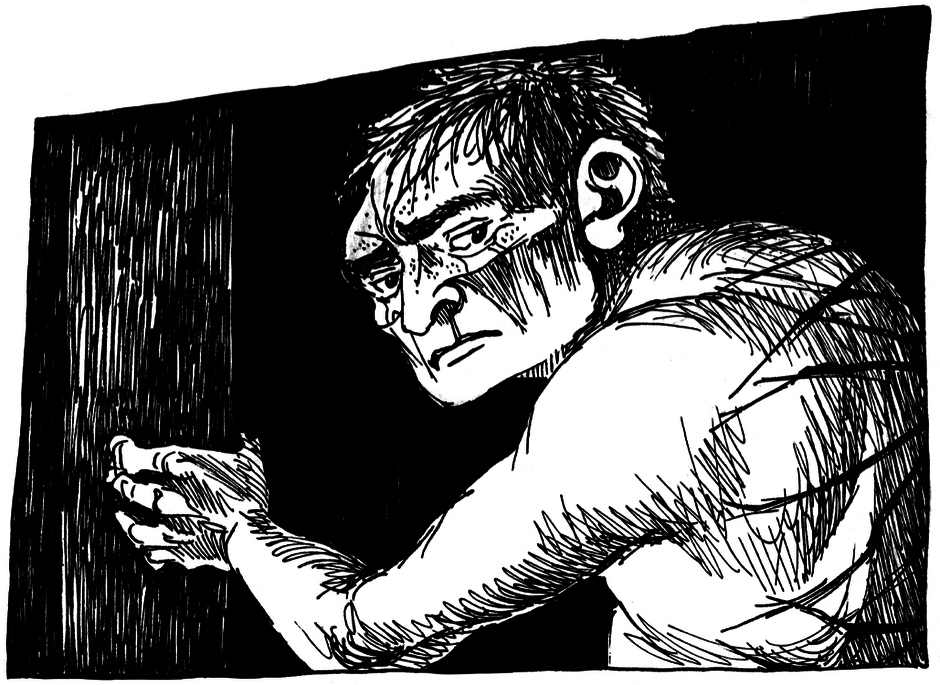 Zeichnung Caliban