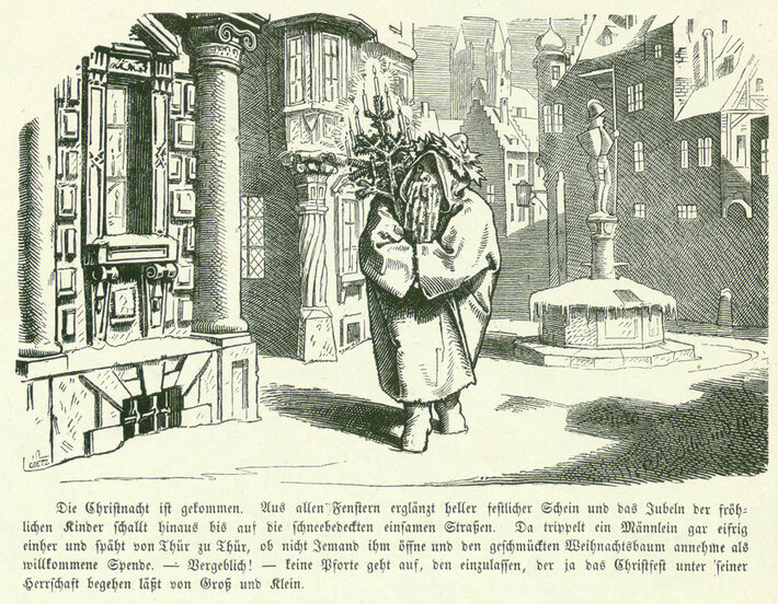 Münchener Bilderbogen Nr. 5 (1. Jahrgang, 1848) (öffnet Vergrößerung des Bildes)