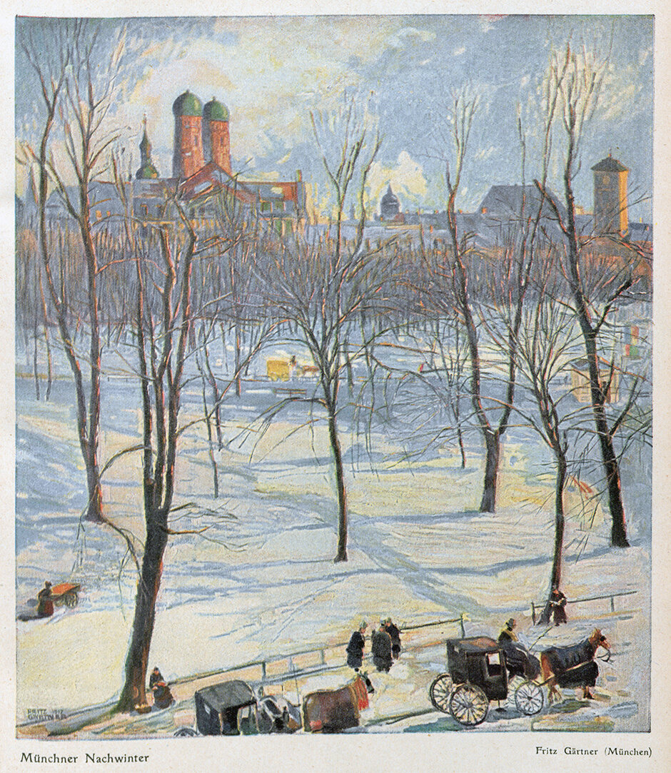 Münchner Nachwinter (öffnet Vergrößerung des Bildes)