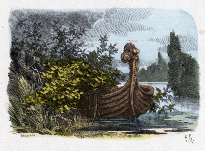 Ferdinand Knab: Ein verödeter Park (öffnet Vergrößerung des Bildes)