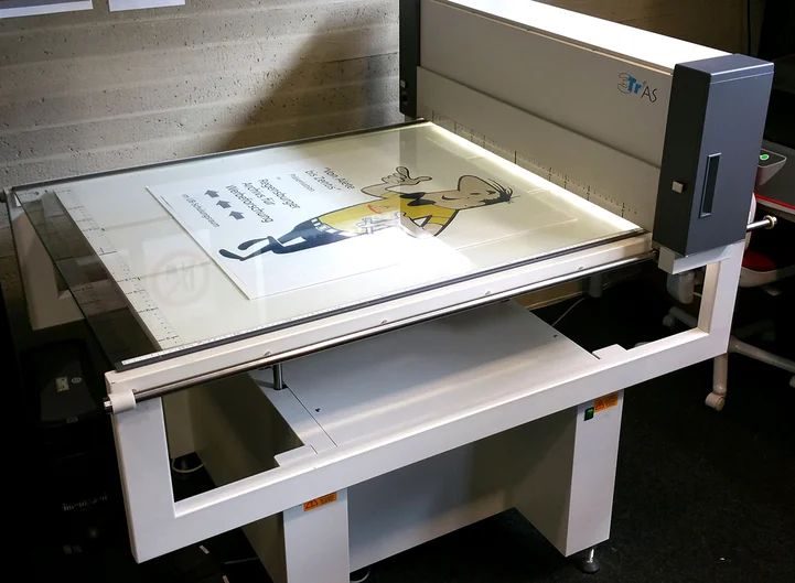 Großformatscanner (öffnet Vergrößerung des Bildes)