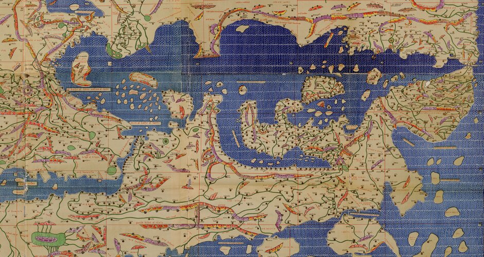 Rekonstruktion der Tabula Rogeriana, Konrad Miller 1929