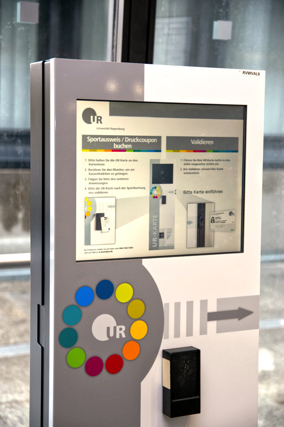 Validier-Automat zur Aktualisierung der UR-Karte
