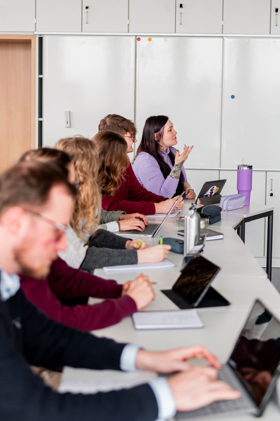 Seminar an der Uni Regensburg mit 6 Studierenden