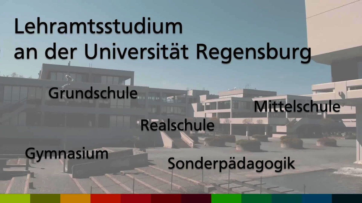 Lehrkräfte für die Schule von morgen - Universität Regensburg