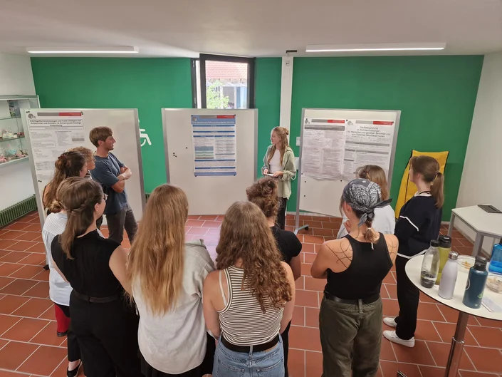 Posterpräsentation als neue Prüfungsform