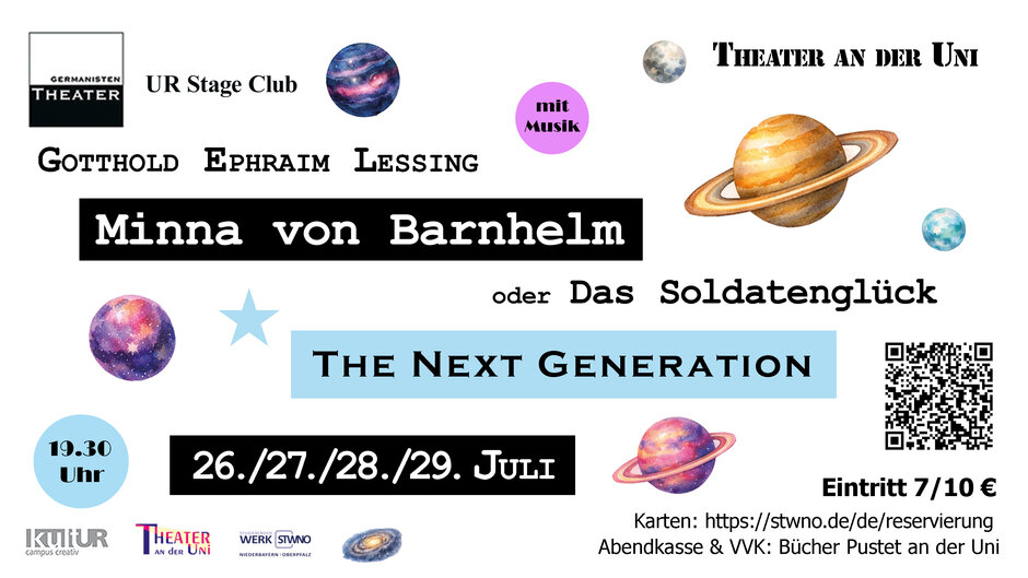 Werbeflyer Minna von Barnhelm