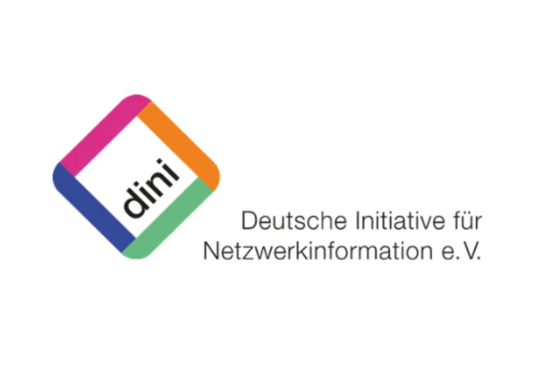 Das Bild zeigt das Logo der Deutschen Initiative für Netzwerkinformation e. V.