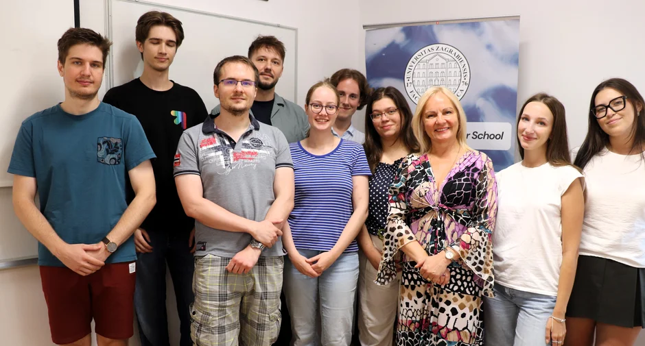 Gruppenfoto von Teilnehmenden der Sommerschule zum Thema „Copyright Law in the Digital Era: Media, Creativity and AI”  in Zagreb, 2026