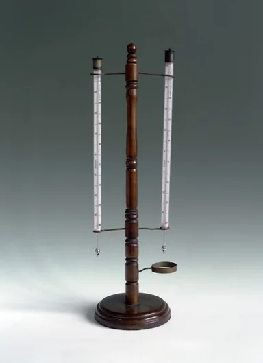 Diffential-Psychrometer, 1865 (öffnet Vergrößerung des Bildes)