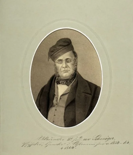 Ferdinand von Schmöger. Retuschierte Photographie (öffnet Vergrößerung des Bildes)