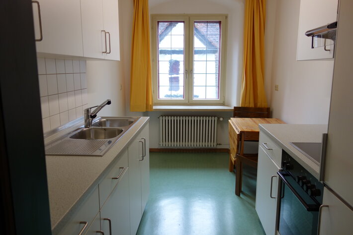 Küche mit Fenster (öffnet Vergrößerung des Bildes)