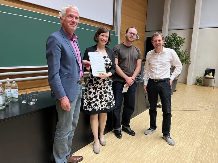 Den Preis für gute Lehre im Jahr 2024 erhielt Dr. Annett Bellack
