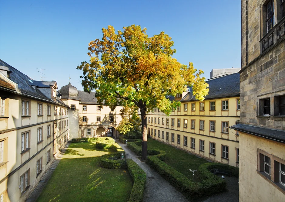 Historic buildings at the University of Bamberg